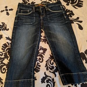 Maurice's cropped jeans